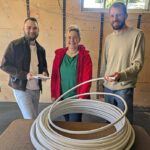von links nach rechts: Maximilian Schaller (HNA), Christina Wolf, Christian Eimer